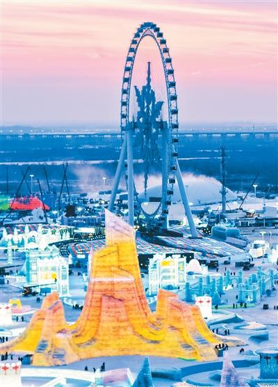 静美冬日  神州如画