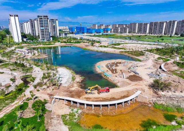银川新建一座公园，预计11月底开放！共享运动场、沙水乐园、林间树屋