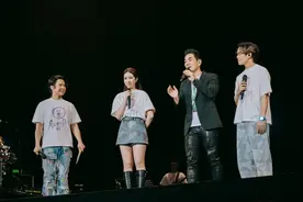 告五人西安演唱会，任贤齐惊喜亮相图片