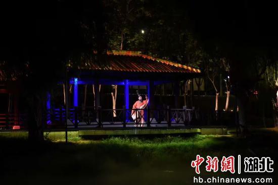 湖北随州“云湖夜澜”夜游启航 光影演绎千年文化