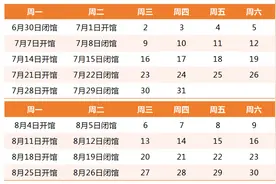 暑期国家自然博物馆每周二闭馆，周一正常开放图片