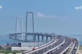 数说深中通道开通一周年 大湾区交通一体化从蓝图变为现实图片