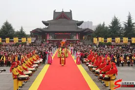 洪洞大槐树甲辰年寒衣节祭祖大典成功举办，第三届“根祖杯”海内外诗词大赛同日启动图片