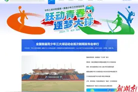三大球运动会，官网上线！图片
