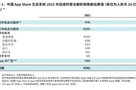 苹果首次曝光中国开发者收入图片