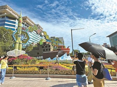 大美北京 |主题景观亮相 市民争相打卡