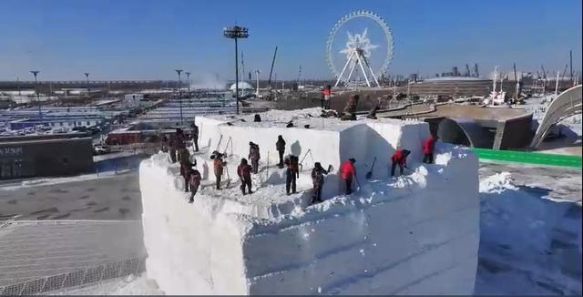 哈尔滨冰雪大世界今冬开雕！三大轴线、40万方冰雪震撼来袭