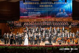 奏响跨越山海的交响乐章，纪念中哈两国艺术家深厚友谊图片