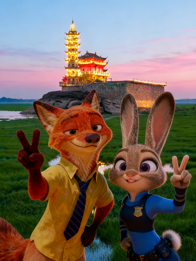 当朱迪尼克来到江西～原来这里也是疯狂动物城！