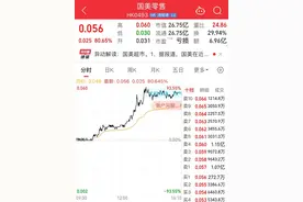 国美超市三年要开10000家门店？国美零售飙涨超90%！国美集团人士：并非总部业务图片