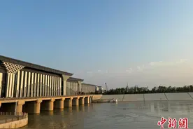 安徽利用引江济淮工程引调长江水为皖北地区“解渴”图片