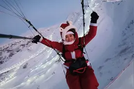 90后重庆妹儿的“飞伞环游记”：辞职花20万学滑翔伞 一年飞行超2000公里图片