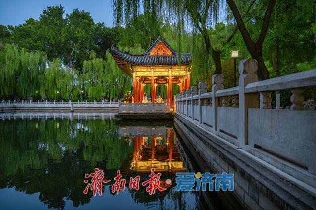 一年四季 泉在济南丨济南珍珠泉景区：幽静雅致的济南园林秘境