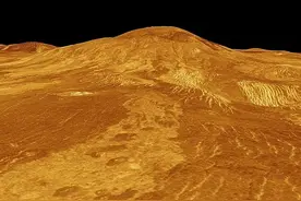 金星可能正处于火山活跃状态图片