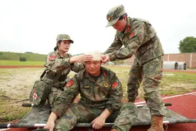 夏日炎炎砺精兵，多地组织民兵开展基地化训练图片