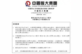 今日复牌！中国恒大最新公告：负债2.39万亿元！将扎实做好保交楼......图片