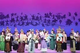 孙子故里传戏韵 兵圣传奇添新篇：新编历史剧《孙武》的台前幕后图片