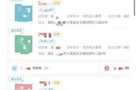 湖北一村庄百余名村民被冒名注册营业执照，当地：正在调查处理图片