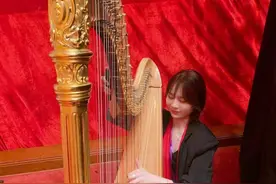 从汕尾走向世界，“竖琴女孩”庄媛媛扬名国际乐坛图片