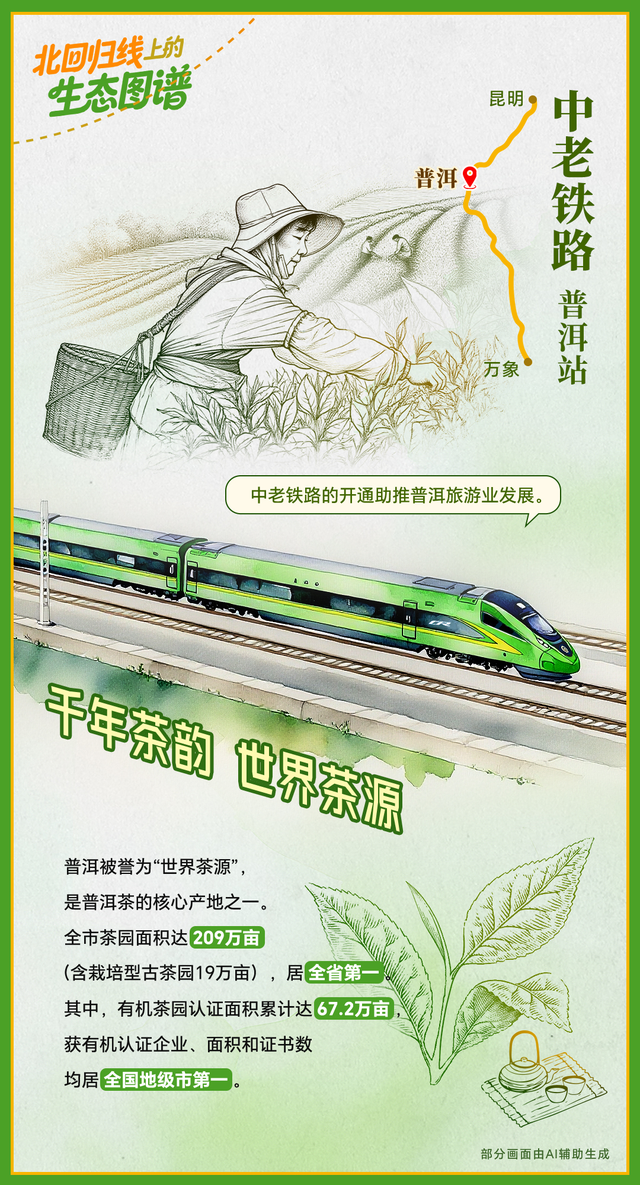 如画卷徐徐展开！跟着中老铁路打卡沿线美景
