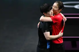 现场｜陈梦：拥抱的那一刻我跟莎莎说继续加油，相信她的未来会更好图片