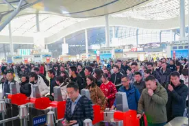 100000000人次！长沙南站年到发旅客创历史新高图片