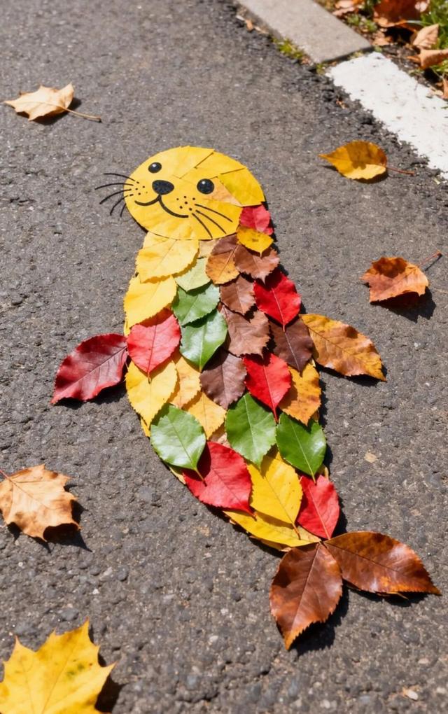 落叶正是橙黄橘绿时！在大街上捡到一整个“蓬莱”