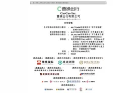 曹操出行下周港股上市！预计募资18.53亿港元图片