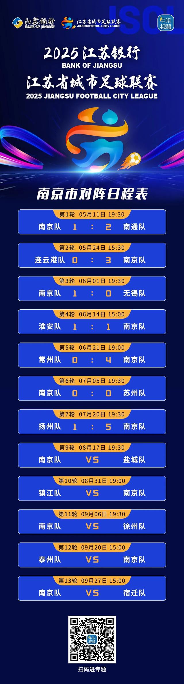 “苏超”南京VS盐城开赛在即！免费景区游来了！
