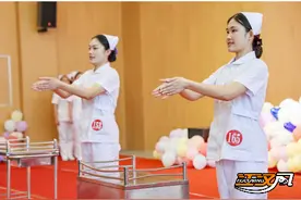“5·12”国际护士节丨湖北中医药高专举行第二十三届护士礼仪风范表演大赛图片