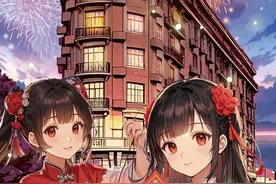 除夕到，河山添锦绣，星光映万家 “上海女性”与您一路繁花，不负韶华图片