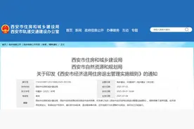 西安市住建局等两部门通知图片