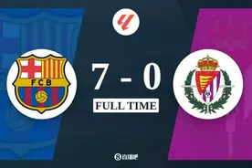 4连胜领跑！巴萨7-0狂胜巴拉多利德 拉菲尼亚3射1传莱万传射图片