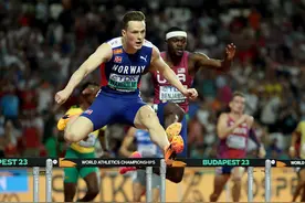 （田径世锦赛）（11）男子400米栏决赛赛况图片