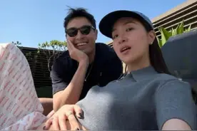 杨祐宁阿梅官宣三胎，晒出二人甜蜜笑容照片图片