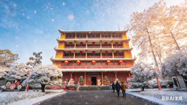 广州下雪十周年！今天，初雪“再现”