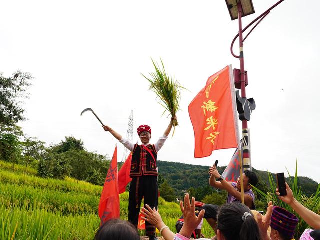 秋雨难挡佤乡情！腾冲佤族同胞与游客欢庆新米节