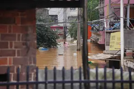平江孝子游过洪水给重病父母送食物感动全网，事发时母子对话暖心图片