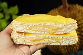 美食DIY丨做榴莲千层，给五一加点滋味图片