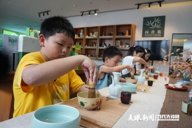小抹茶玩出新花样！铜仁抹茶体验中心开展互动体验超300场