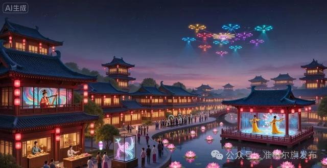 九月中旬！美稷·长河里夜未央街区即将启幕 邀你踏入一场穿越千年的邀约