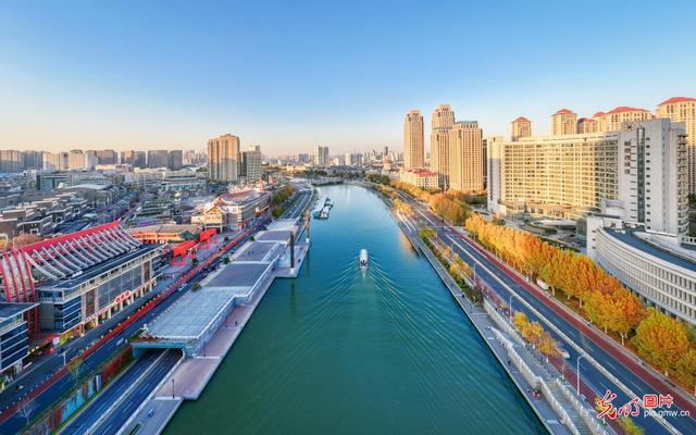 海河美景入画来