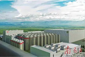 珠江啤酒在中山扩建标杆工厂图片