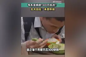 韦东奕为洞庭湖水灾捐款1600万？北大：未曾听说，他之前只得过百万奖金图片