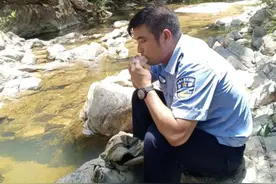忍受蚂蟥蚊虫侵扰，他深山蹲守6小时抓获盗猎者图片