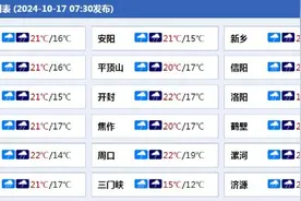 添衣！河南今天降雨增强多地将现大到暴雨 雨后大风降温明显注意保暖图片