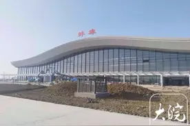 蚌埠滕湖机场航站楼内装修“冲刺收官”图片