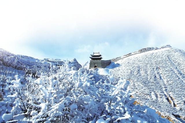 山西忻州冰雪古建绘就水墨晋韵，与千年人文温暖邂逅