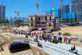 一栋楼房打包带走见过么？来看三亚“91岁”月川楼搬家图片