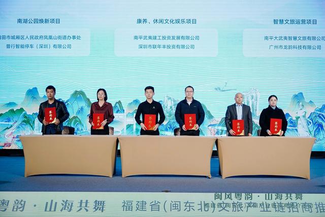 福建文旅业界来粤招商推介，多个项目成功签约